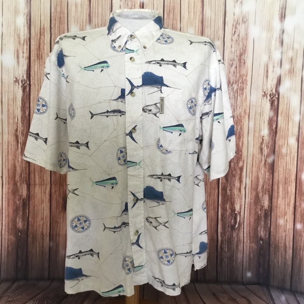 Columbia Sportswear Casual Sport Fishing Shirt